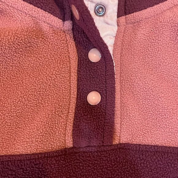 Vintage Burgundy and Coral Sweatshirt - Picture 3 of 6